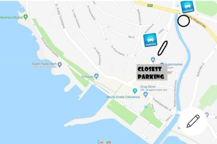 Apartment Megy With Balcony In City Center 크리크베니카 외부 사진